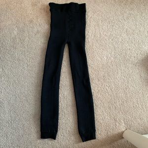 Leggings with fur inside
